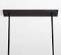 Astrid Capiz Rectangular Chandelier (37")