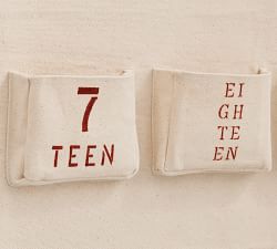 Canvas Pocket Hanging Advent Calendar