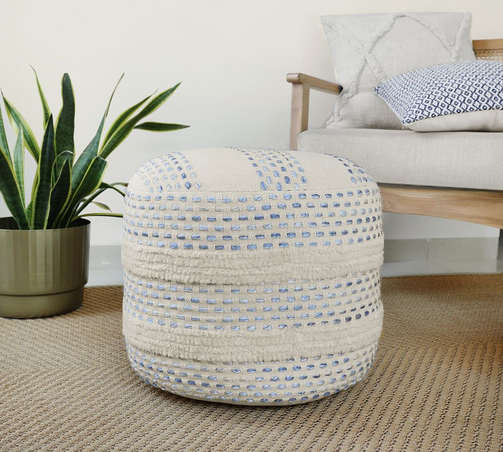 Dash Pouf by Pottery Barn