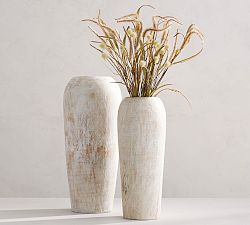 Handmade Mango Wood Vases