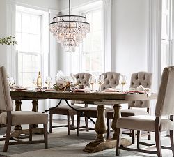 Open Box: Gemma Crystal Round Chandelier (19"-26")