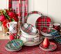 Stewart Plaid Appetizer Plates - Set of 12