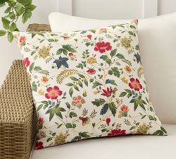 Charlotte Floral Reversible Printed Outdoor Pillow