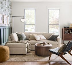 Cozy Teddy Faux Fur Pouf