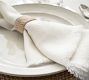 Tava Handwoven Rattan Oval Napkin Rings - Set of 4