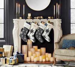 The Emily &amp; Meritt Black &amp; White Stockings