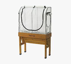 Vegtrug Wall Hugger Greenhouse Frame &amp; Cover Set