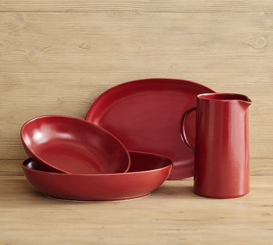 Pottery Barn Mason Stoneware Serving Platter - Thumbnail 3
