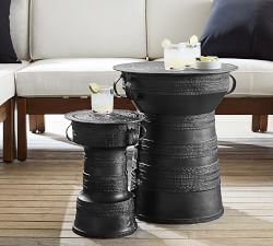 Stripe Rim Outdoor Drinking Glasses