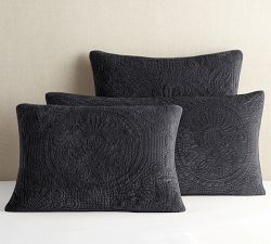 Velvet Medallion Quilted Sham