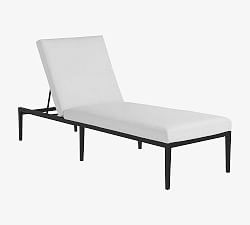 Yvonne Metal Outdoor Chaise Lounge
