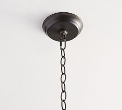 Arden Crystal Hoop Chandelier (30")