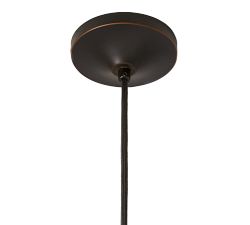 Paxton Glass Pendant (6")