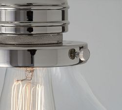 Schoolhouse Glass Flush Mount (11")