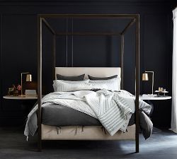 The Emily &amp; Meritt Patchwork Stripe Cotton Quilt & Shams