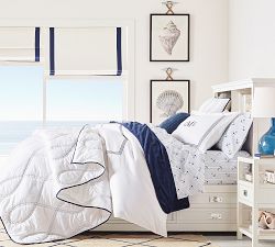 Anchor Stripe Organic Sheet Set