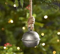 Antique Iron Bell Ornament