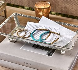 Antique Silver Display Tray