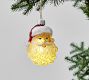 Lit Mercury Santa Ornament