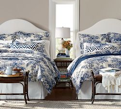 Matine Toile Quilt &amp; Shams