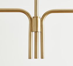 Monroe Metal Linear Chandelier (58")