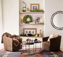 Berry Wreath Embroidered Pillow Cover