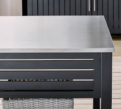 Indio Metal Outdoor Kitchen Island (58")