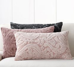 Natalia Jacquard Lumbar Pillow Cover