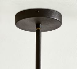 Sonora Outdoor Clear Glass Pendant (14")