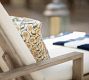 Indio Eucalyptus Outdoor Single Chaise Lounge