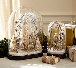 Scenic Deer Cloche