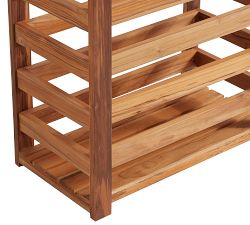 Teak Outdoor Storage Shelf