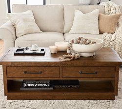 Novato Rectangular Reclaimed Wood Coffee Table