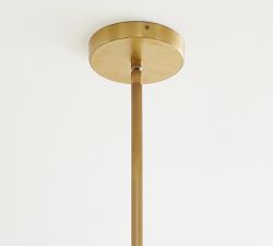 Open Box: Bridget Recycled Glass Pendant (8"-17")