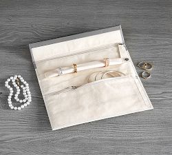 Pixley Leather Jewelry Roll