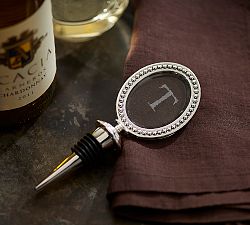 Beaded Glass Bottle Stopper