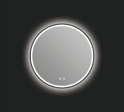 Dion Round Lighted LED Mirror