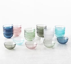 Jupiter Beaded Glass Cereal Bowls - Set of 6