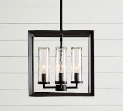 Sonora Outdoor Clear Glass Pendant (14")