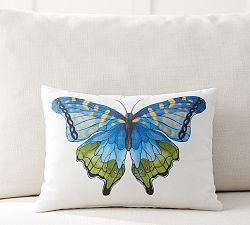 Printed Butterfly Pillow