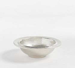 Rustic Metal Handcrafted Snack Bowl