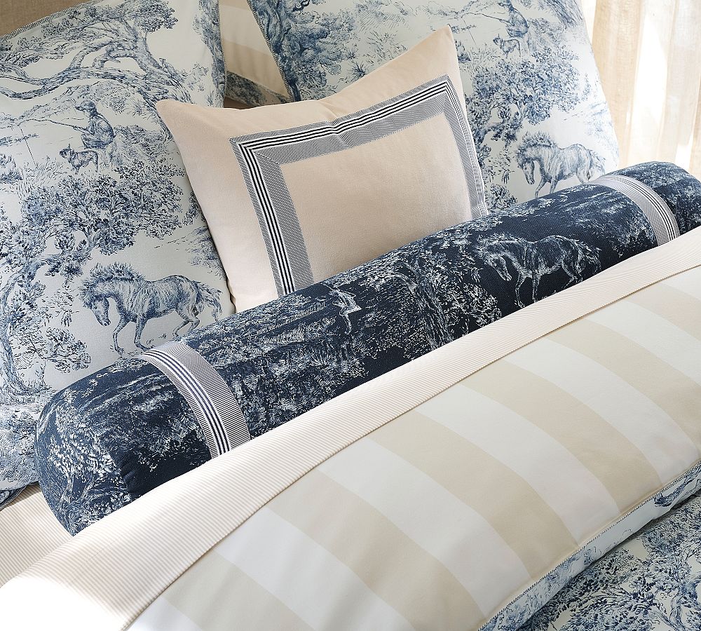 Brandon Maxwell Groveland Toile Bolster