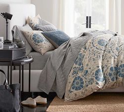 Elmira Velvet Embroidered Pillow Cover