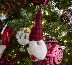 Felt Country Gnome Ornament