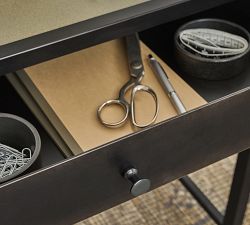 Flynn Metal Writing Desk
