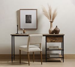 Parquet Reclaimed Wood Writing Desk