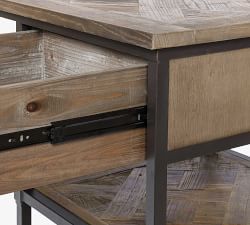 Parquet Reclaimed Wood Writing Desk