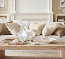 Colossal Ribbed Handknit Throw