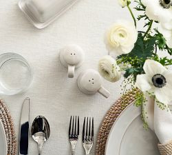 Cambria Stoneware Salt &amp; Pepper Shakers