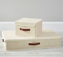 Essential Canvas Foldable Storage Bins
